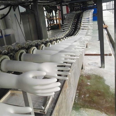 linha de produção luvas cirúrgicas das luvas do látex 380V que fazem a máquina