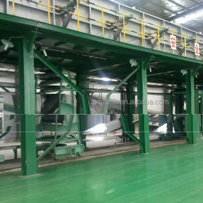 Linha de produção de bobinas de aço galvanizadas da empresa ZX, equipamento de produção de bobinas de aço