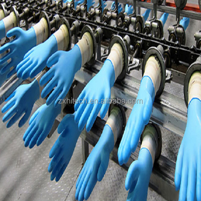 luvas do hospital que fazem a máquina de confecção de malhas da luva da máquina