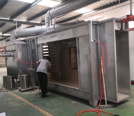 Cadeia de pulverização e de pintura do pó automático do equipamento de fabricação