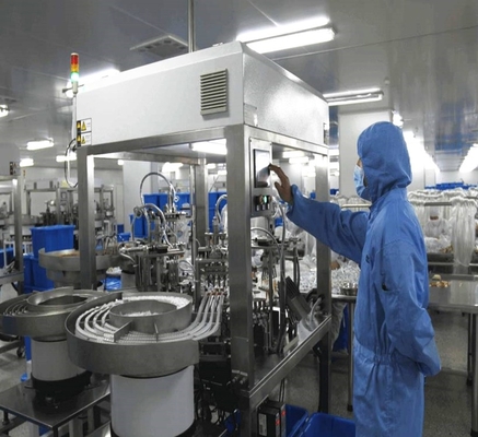 Linha de produção Turnkey da seringa da solução descartável