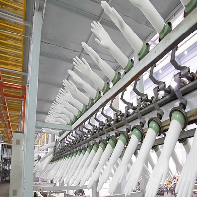 Linha de produção médica 100KW da luva do látex automático 380V