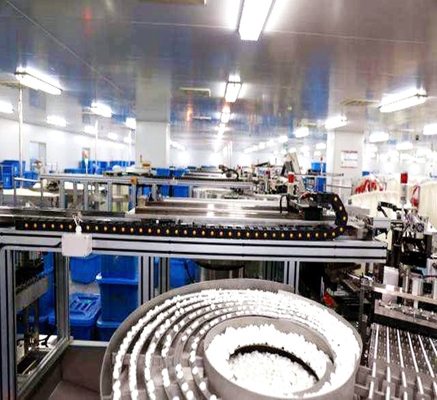 Linha de produção descartável da agulha da seringa da alta velocidade da usina