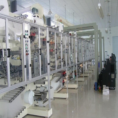 Linha de produção feminino equipamento do guardanapo sanitário de Zhixue Empresa