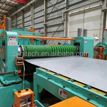 Linha de produção de bobinas de aço galvanizadas da empresa ZX, equipamento de produção de bobinas de aço