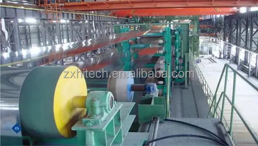 Linha de produção de bobinas de aço galvanizadas da empresa ZX, equipamento de produção de bobinas de aço
