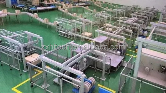 Linha de produção de urina sem umidade de alta velocidade Equipamento antiumidade urinária de alta eficiência para fraldas
