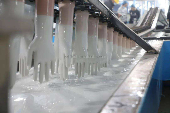Luvas médicas de látex Máquinas Máquina de fabricação de luvas de borracha Egito Luvas de aço inoxidável
