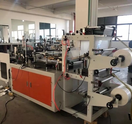 Linha de produção plástica da luva do PE de alta velocidade da empresa de ZX 	serviço da garantia