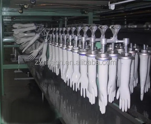 linha de produção linha médica da fabricação da maquinaria das luvas da fábrica das luvas das luvas