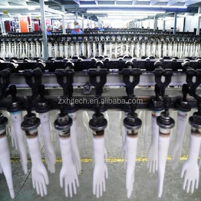 luvas do hospital que fazem a máquina de confecção de malhas da luva da máquina