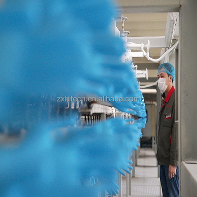 luvas do hospital que fazem a máquina de confecção de malhas da luva da máquina