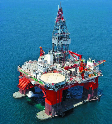 Plataforma de perfuração offshore