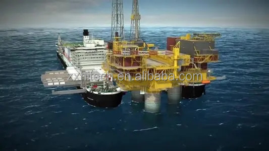 Plataforma de perfuração offshore