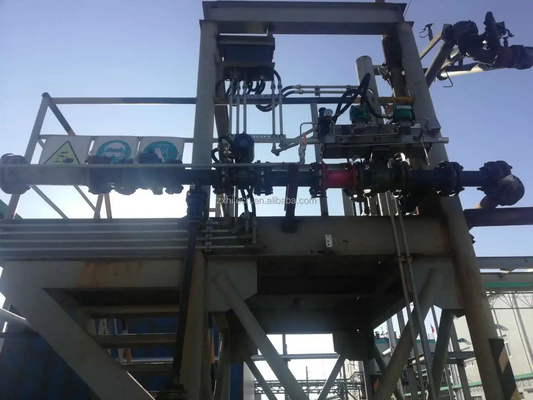Sistema de controlo de carga quantitativa petroquímica