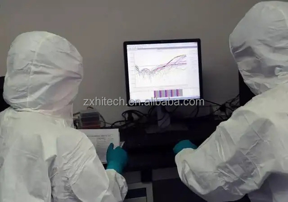 Linha de produção de kits de testes rápidos da ZX Corporation