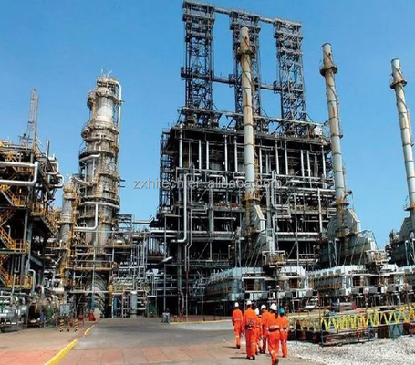 A empresa ZX desenvolve equipamentos de refino de petróleo bruto de alta eficiência