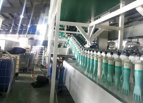 Luva cirúrgica do látex CY600 que faz a máquina o nitrilo de borracha plástico descartável do polietileno