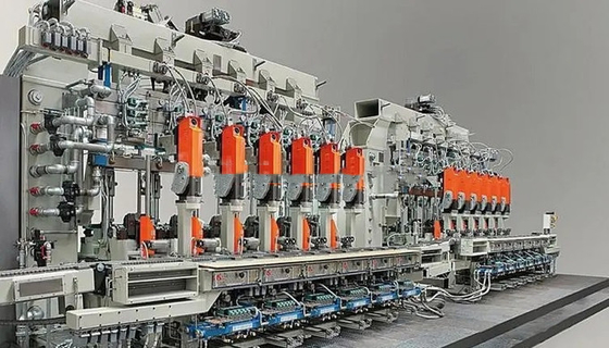 Linha de produção automática de alta velocidade 380V da garrafa de vidro