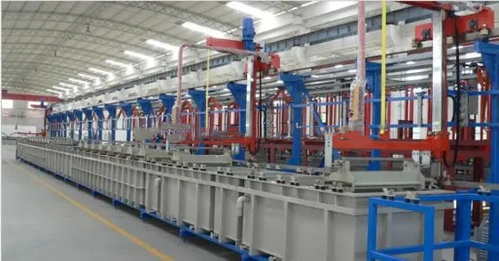 Linha de produção automática equipamento de anodização de alumínio do revestimento cerâmico da pintura à pistola