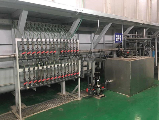 Linha de produção automática equipamento de anodização de alumínio do revestimento cerâmico da pintura à pistola