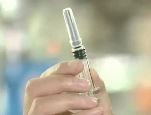 Linha de produção descartável de vidro vacinal médica da agulha da seringa