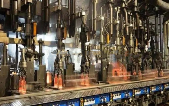 linha de produção usina da garrafa de vidro 220V