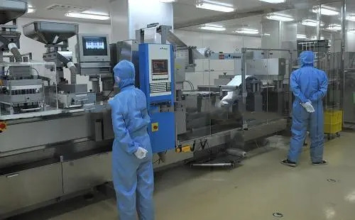 Tabuletas da linha de produção farmacêutica manutenção e reparo em linha de ZX de apoio