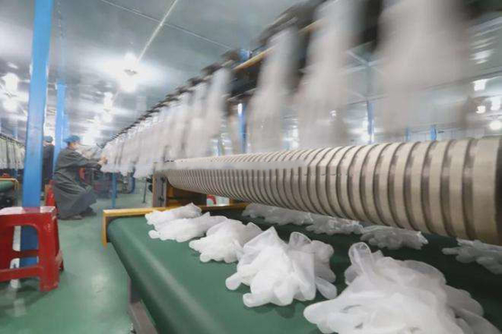 A linha de produção médica produto da máquina das luvas da máquina da luva de PCes novos das vendas do poder do látex de BLX torna mais pesado o certificado da origem