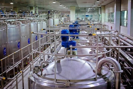 ZX Empresa condensam a linha de produção do leite abrandaram a máquina de processamento do leite condensado