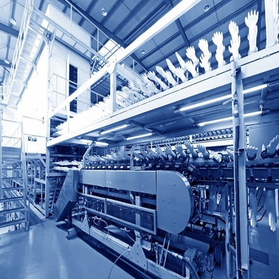 Máquina de fabricação de luvas de nitrilo pequenas Linha de produção de luvas cirúrgicas de látex para borracha