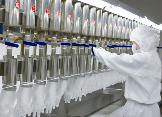 Luva da empresa de ZX que faz a máquina, luva de alta velocidade que faz a luva do látex do equipamento que faz as luvas m do exame do látex da máquina