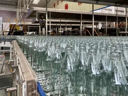 Linha de produção de utensílios de mesa e garrafas de vidro Equipamento Máquinas de grande capacidade