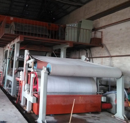 Linha de produção de guardanapos de papel higiénico