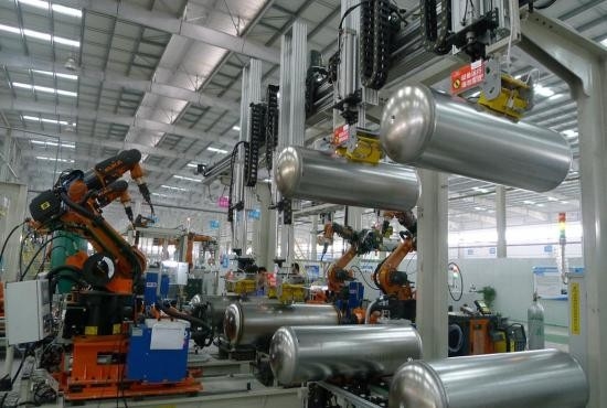 Linha de produção de aquecedores de água Equipamento e máquinas de produção de aquecedores de água