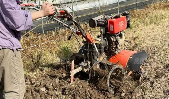 Tiller rotativo cortador de relva elétrico Farmland Tractor